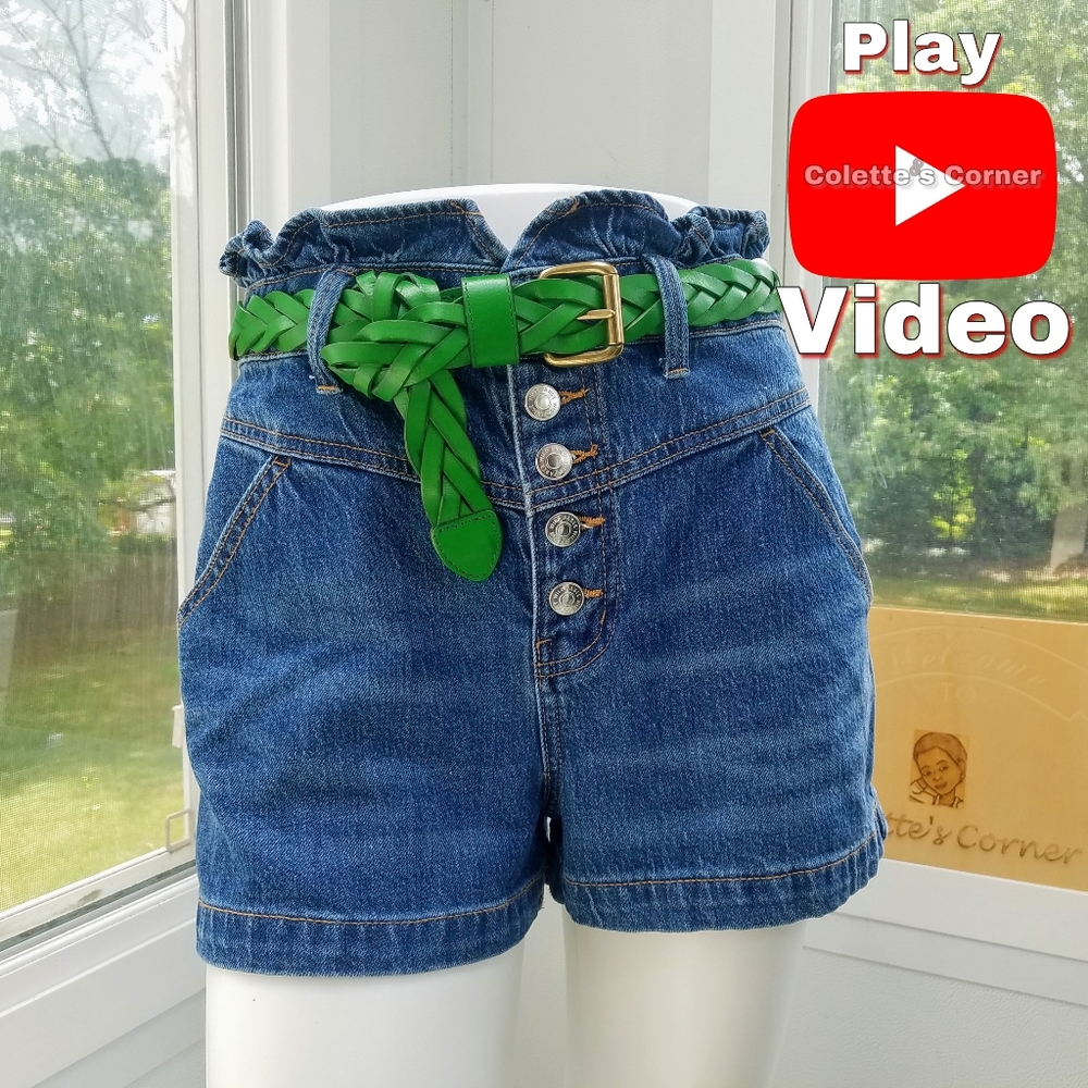 Wild Fable Paperbag Button Fly Jean Shorts